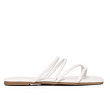 Delima Strappy Sandals (White)