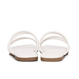 Delima Strappy Sandals (White)