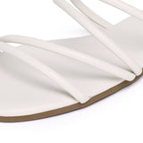 Delima Strappy Sandals (White)