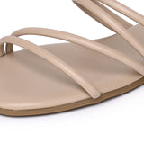 Delima Strappy Sandals (Brown)