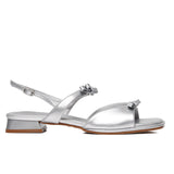 Angelica SlingBack Sandals (Silver)