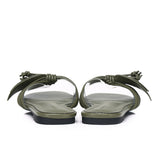Albie Leaf Sandals (Dark Green)