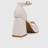 Carolyn Heels (White)