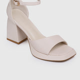 Carolyn Heels (White)