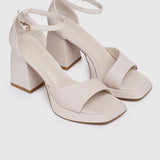 Carolyn Heels (White)