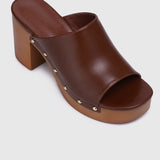 Cleo Heels (Caramel)