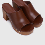 Cleo Heels (Caramel)