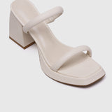 Kaia Heels (White)