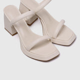 Kaia Heels (White)