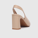 Jirina Slingback Heels  (Burlywood)