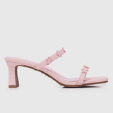 Ciana Floral Heels (Pink)