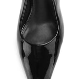 Carmen Square Toe Pumps Heels (Black)