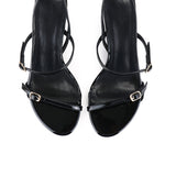 Natalie Strappy Heels (Black)