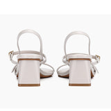 Natalie Strappy Heels (Almond)