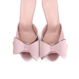 Leilani Heels With Bow (Pink)