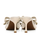 Leilani Heels With Bow (Gold)