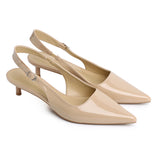 Ruby Patent Pumps Heels (Tan)