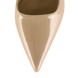 Ruby Patent Pumps Heels (Tan)