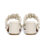 Mahia Braided Strap Heels (Almond)