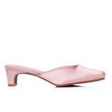 Seniya Square Toe Heels (Pink)