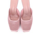 Seniya Square Toe Heels (Pink)