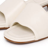 Sofia Comfy Slip On Heels (Almond)