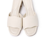 Sofia Comfy Slip On Heels (Almond)