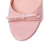 Anika Slip On Kitten Heels (Pink)