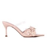 Vivienne Floral Heels (Pink)