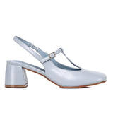 Carlos Block Pumps Heels (Light Blue)