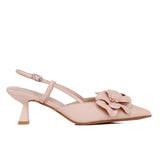 Veronica Floral Heels (Pink)