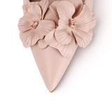 Veronica Floral Heels (Pink)