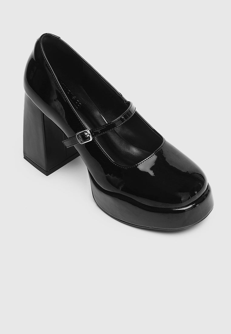 Smile Therapy Platform Mary Janes (Black)