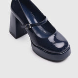 Smile Therapy Platform Mary Janes (Midnight Blue)