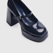 Smile Therapy Platform Mary Janes (Midnight Blue)