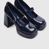 Smile Therapy Platform Mary Janes (Midnight Blue)