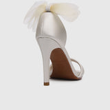 The Love Bow Trimmed Heels (Almond)