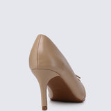 Callen Pointed Toe Pumps (Nude)