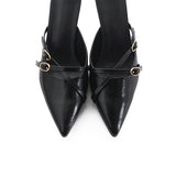 Asly Slip On Pumps Heels (Black)