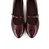 Penelope Pumps Heels (Maroon)