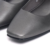 Florence Interchangeable Strap Mary Jane Pumps (Platinum)