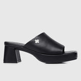 Happiness Platform Mules (Black)