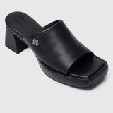 Happiness Platform Mules (Black)