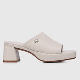 Happiness Platform Mules (Bone)