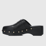 Terra Platform Mules (Black)