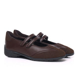Maven Mary Jane Sneakers (Brown)