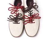 Velvia Round Toe Sneakers (Beige)