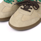 Velvia Round Toe Sneakers (Camel)