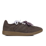 Velvia Round Toe Sneakers (Espresso)