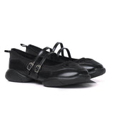 Keely Mary Janes Sneakers (Black)